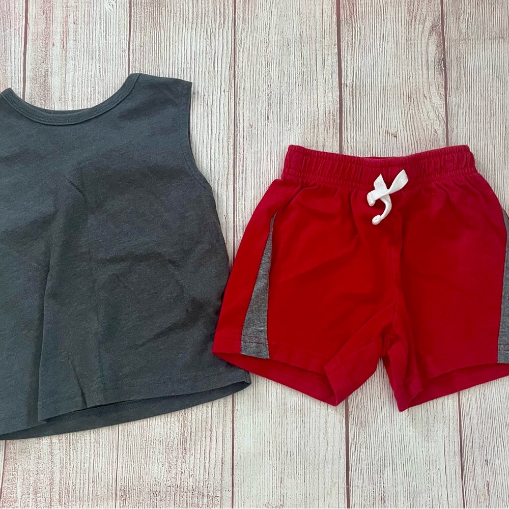 Sport Place 18-24 Mo 2 Pc Shorts Outfit